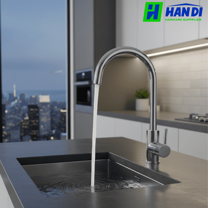 Vòi Rửa Cao Cấp Đánh Bóng GARIS MF05M