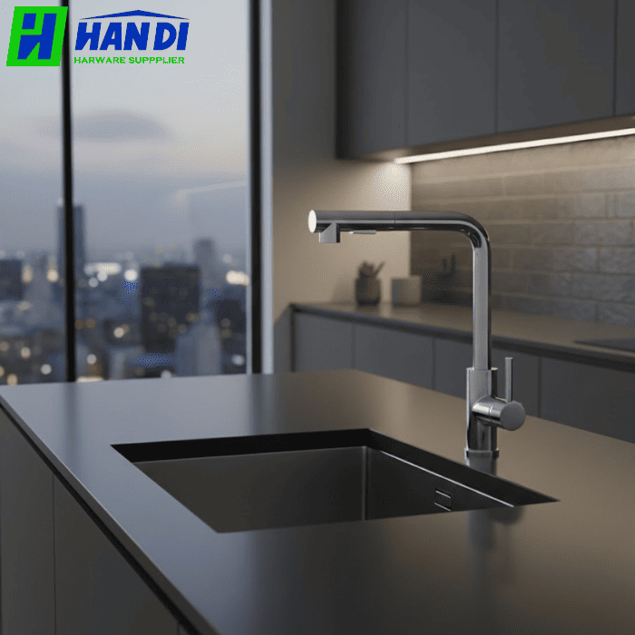 Vòi rửa cao cấp đánh bóng GARIS MF02M