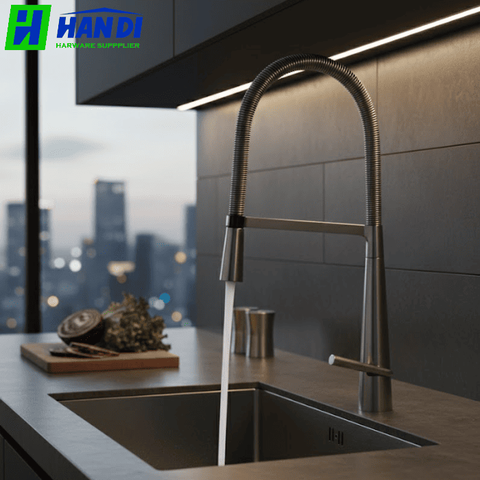 Vòi rửa cao cấp bóng mờ GARIS MF03P