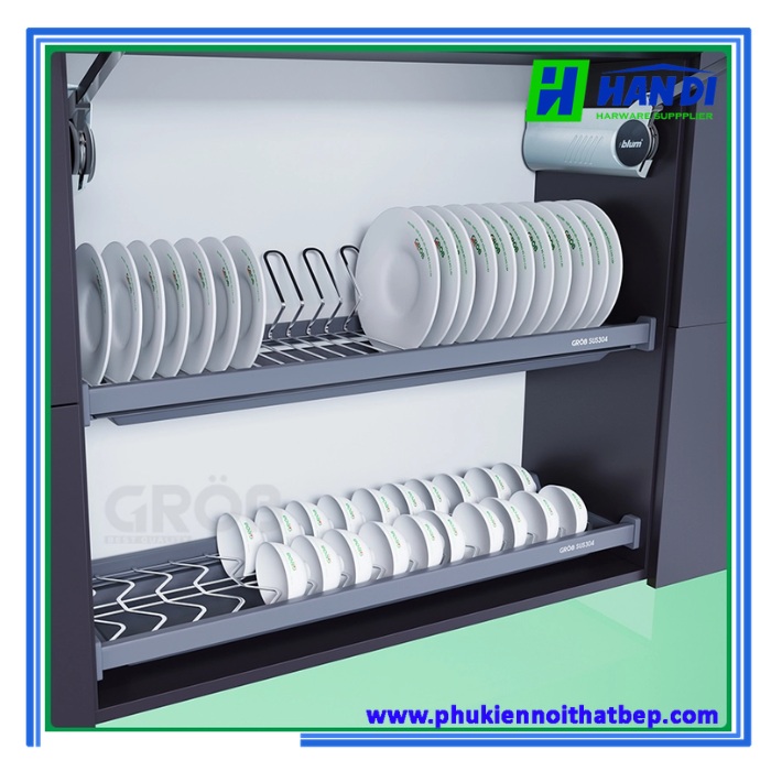 Giá bát cố định khung nhôm Inox mờ SUS304 C1.A260/C1.A270/C1.A280/C1.A290