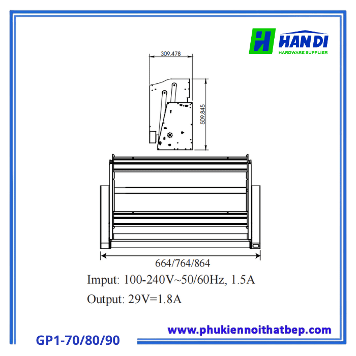 Giá để gia vị Grob GP1-70