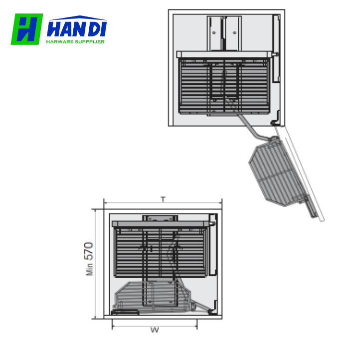 Kệ đồ khô hợp kim sơn nano GP-460/GP-645/GP-660