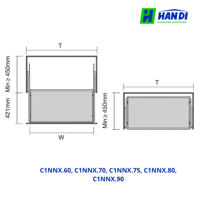 Kệ đựng bát đĩa oval hợp kim nhôm phủ nano GROB C1NNB
