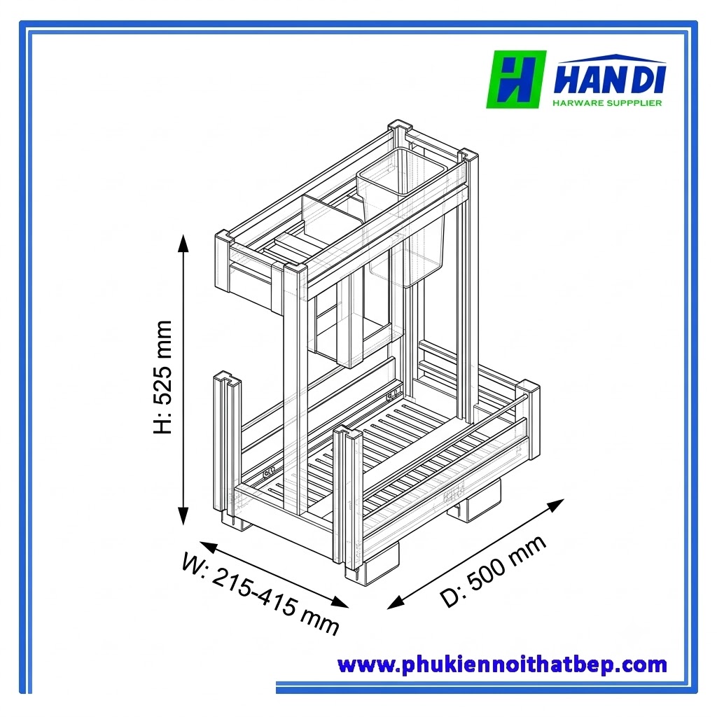Kệ đựng dao thớt C1NT.25, C1NT.30, C1NT.35, C1NT.40, C1NT.45