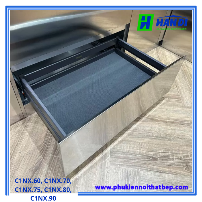 Kệ đựng xoong nồi hợp kim nhôm phủ nano C1NX