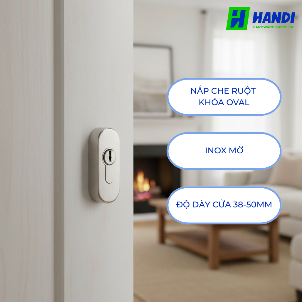 Mô tả phụ kiện nắp che ruột khóa hafele 902.52.294