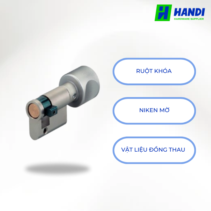 mô tả ruột khóa một đầu vặn hafele 916.96.207