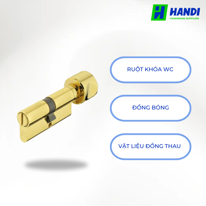 Mô tả ruột khóa cho cửa phòng vệ sinh hafele 916.96.688