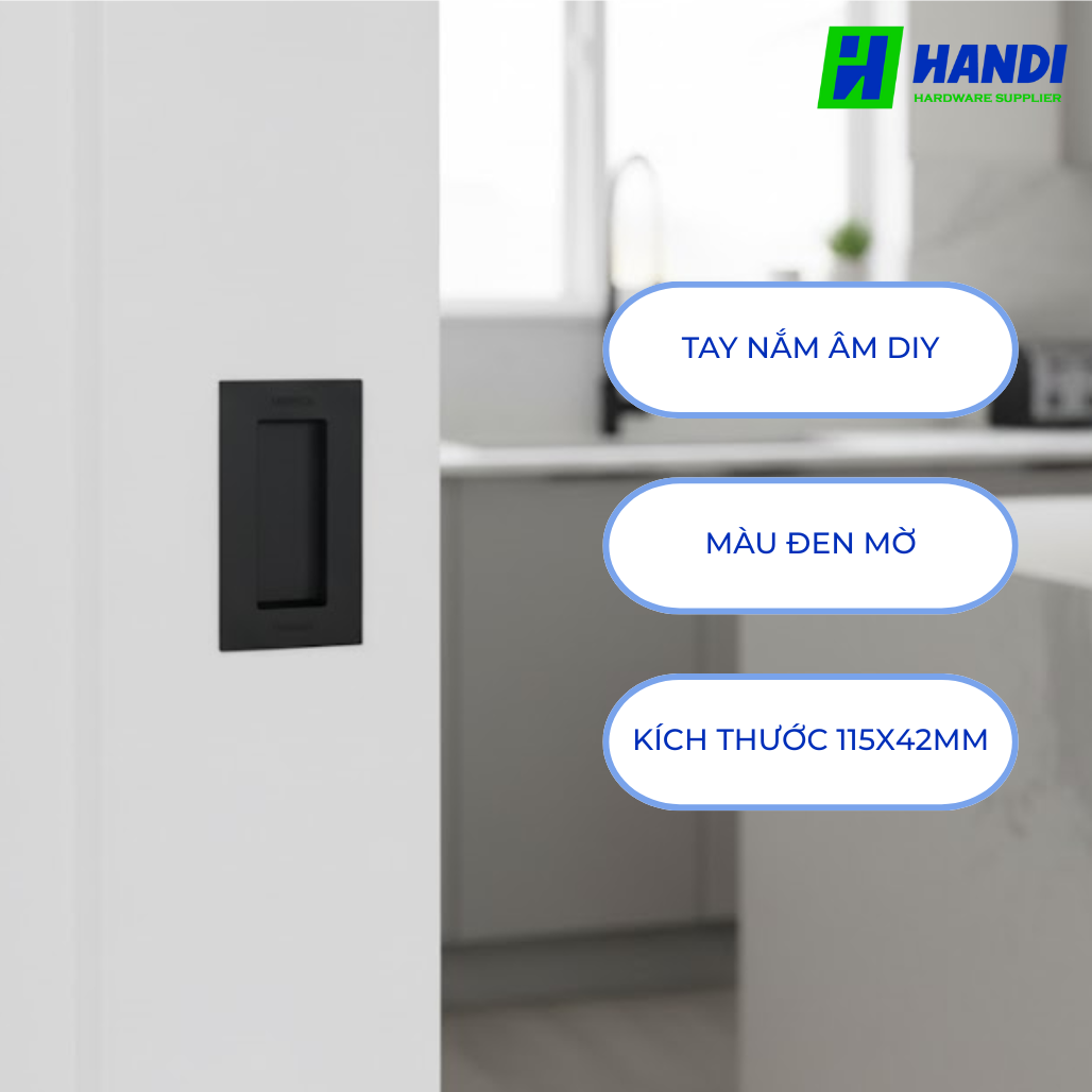 Mô tả tay nắm âm diy cho cửa kéo hafele 489.72.135