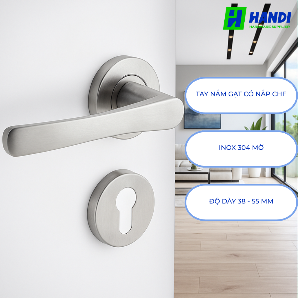 Tay nắm gạt cho cửa phòng HAFELE 903.92.656