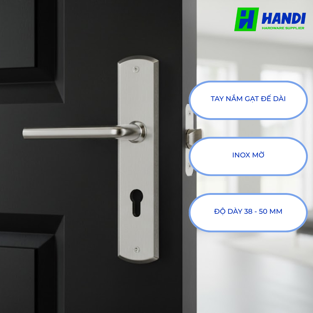 Mô tả tay nắm gạt cho cửa phòng hafele 903.98.469