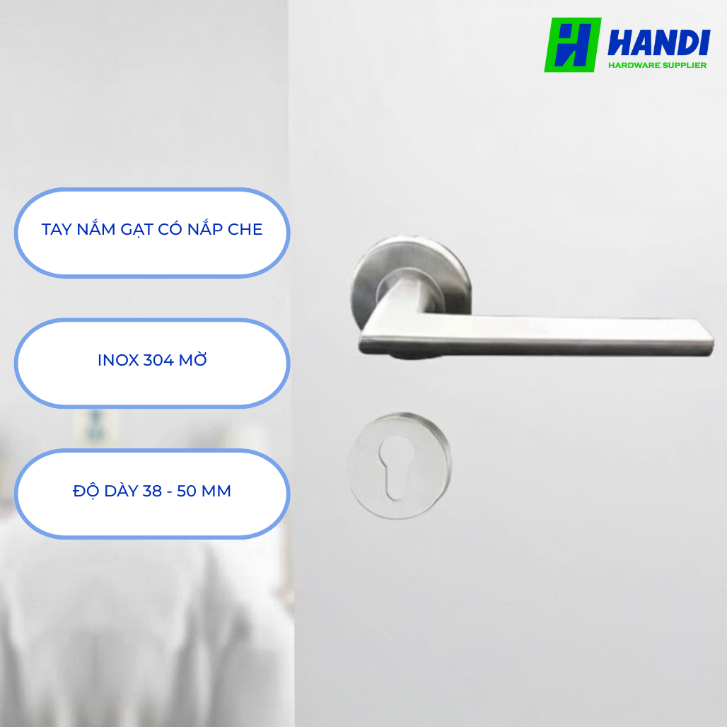Mô tả tay nắm gạt cho cửa phòng hafele 903.99.329