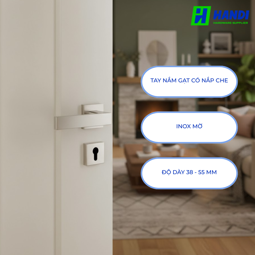 Mô tả tay nắm gạt cho cửa phòng 903.99.427