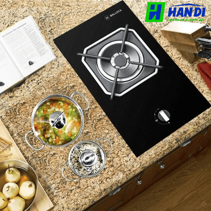 Bếp gas domino 1 vùng nấu MALLOCA MDG 301
