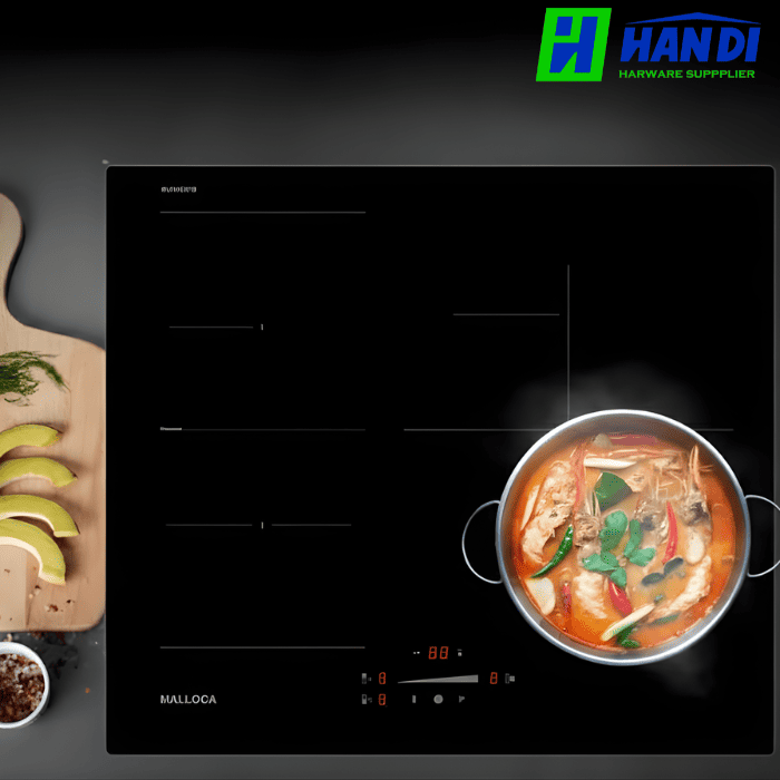 Bếp từ 3 vùng nấu MALLOCA MI 593 FZ