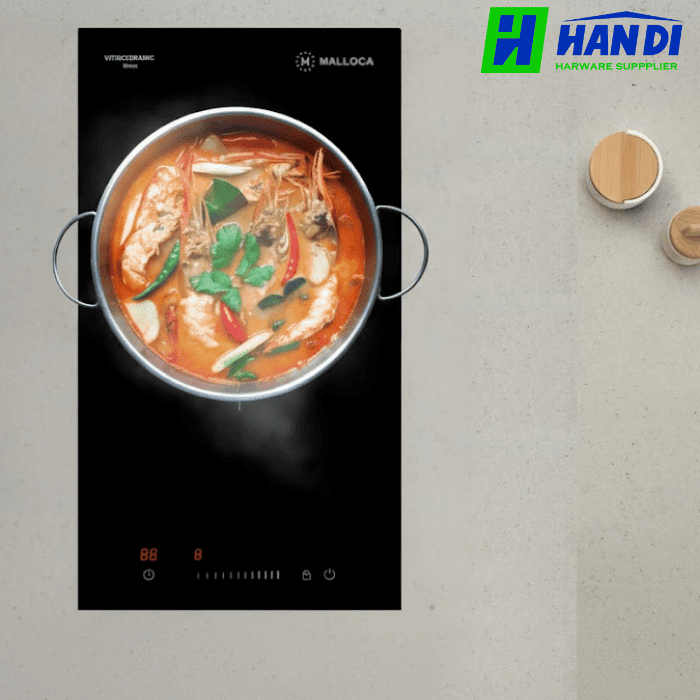 Bếp hồng ngoại domino 1 vùng nấu MALLOCA MDR 301