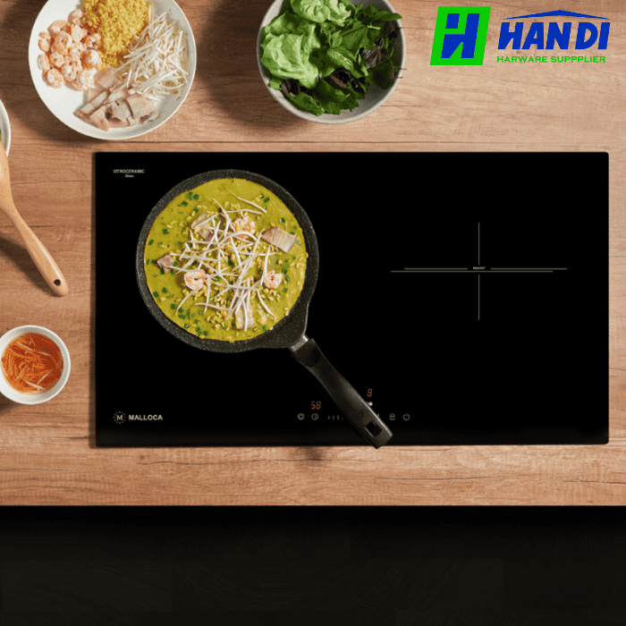 Bếp hồng ngoại 2 vùng nấu MALLOCA MH-732 RN