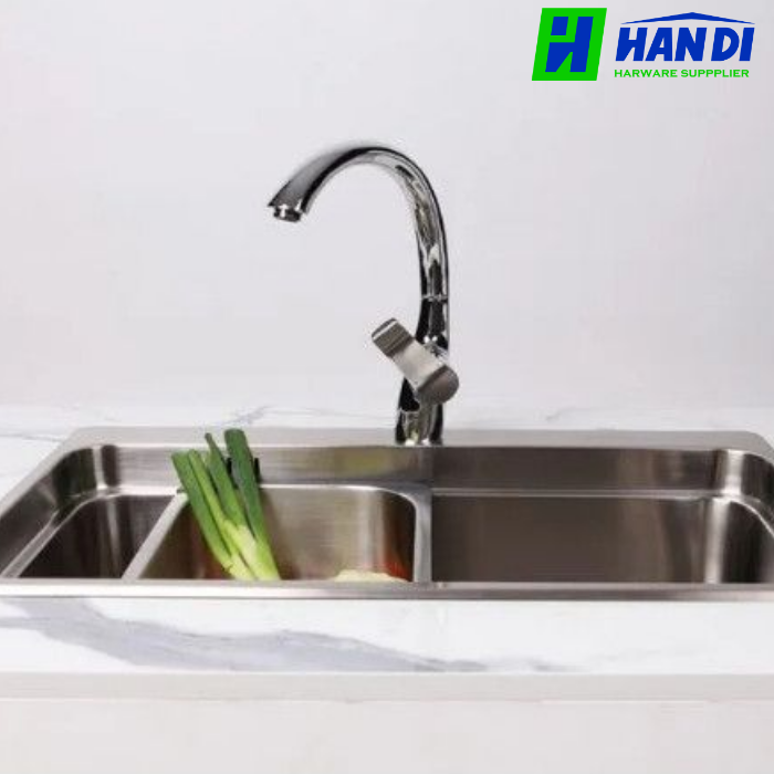 Chậu rửa chén 1 hố inox 304 MALLOCA MS 1022D
