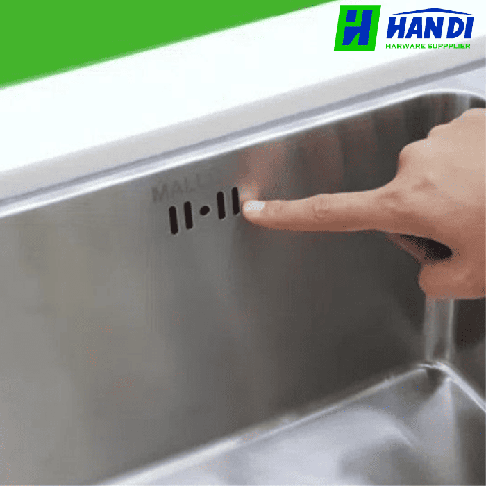 Chậu rửa chén 2 hố inox 304 MALLOCA MS 6075
