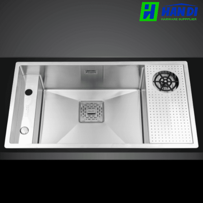 Chậu rửa chén 1 hố inox 304 MALLOCA MS 6303 WST