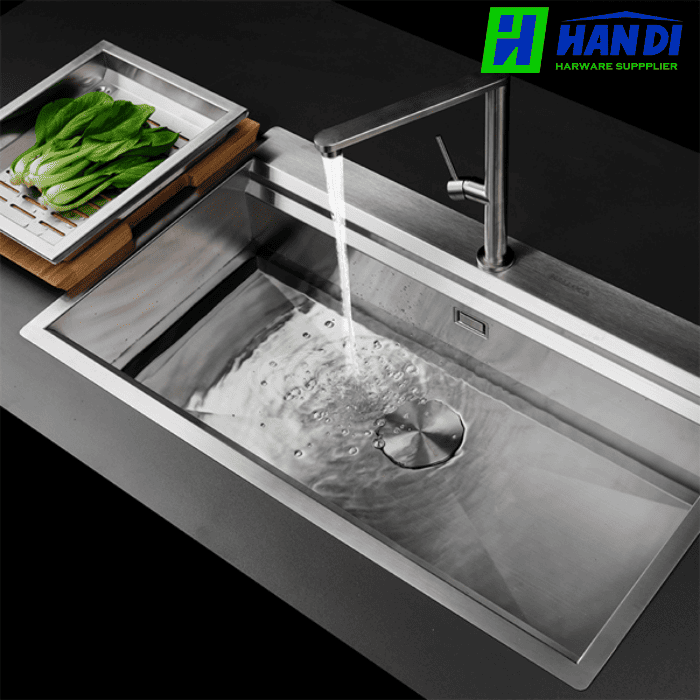 Chậu rửa chén 1 hố inox 304 MALLOCA Slide MS 781