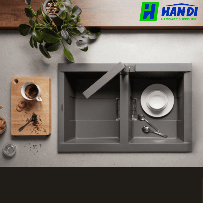 Chậu rửa chén đá MALLOCA SMART K-450