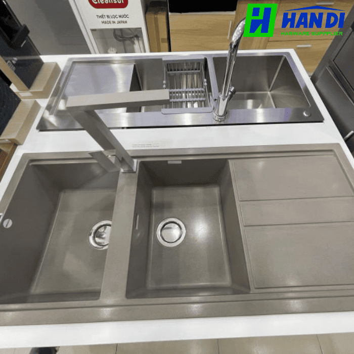 Chậu rửa chén đá MALLOCA TORTORA K-50043