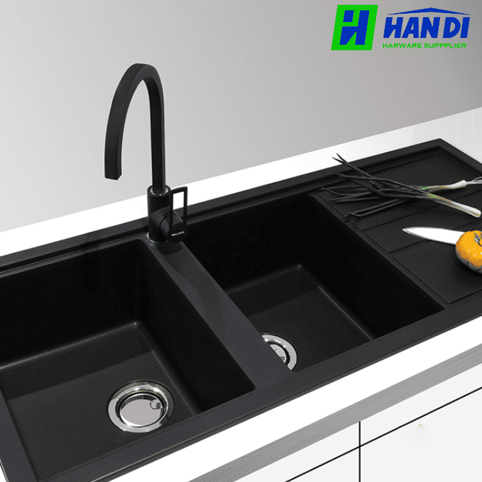 Chậu rửa chén đá MALLOCA NERO K-50040