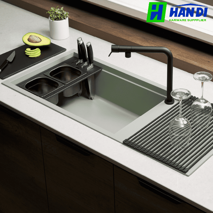 Chậu rửa chén đá MALLOCA Sense K82