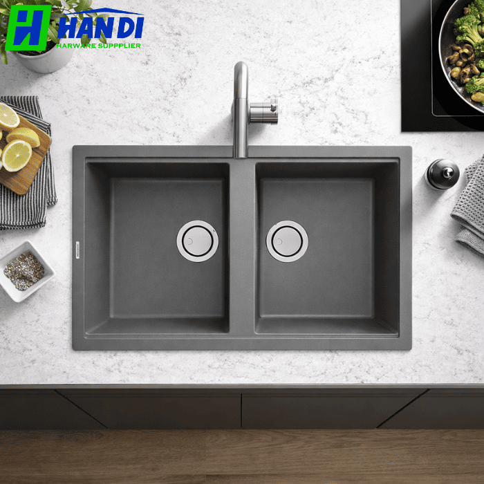 Chậu rửa chén đá MALLOCA TITANIUM K-45073