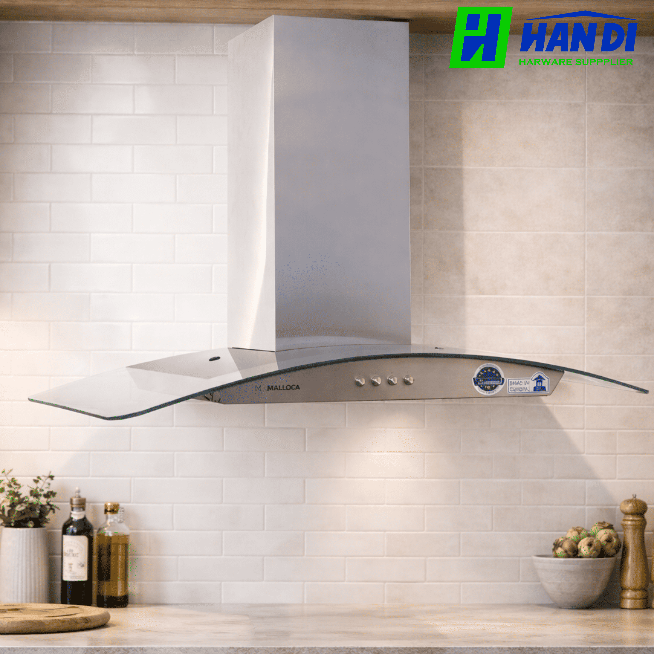 Máy hút mùi áp tường MALLOCA DELTA-K890V