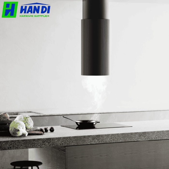 Máy hút mùi gắn trần đảo MALLOCA Monoblack K-382B