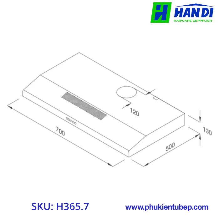 Máy Hút Mùi Classic MALLOCA H365.7