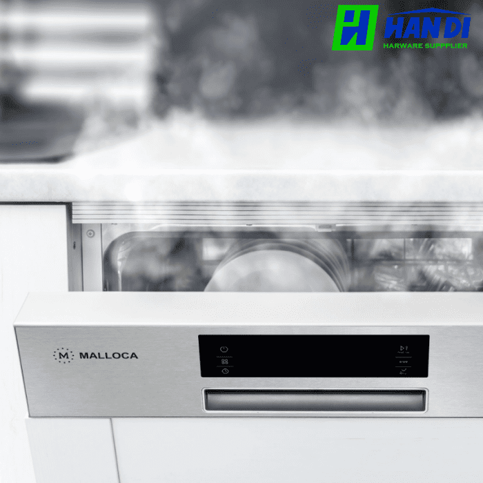 Máy rửa chén bán âm tủ MALLOCA MDW14-S08SI