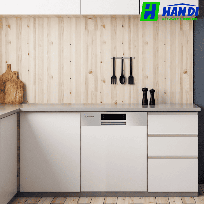 Máy rửa chén bán âm tủ MALLOCA MDW14-S08SI