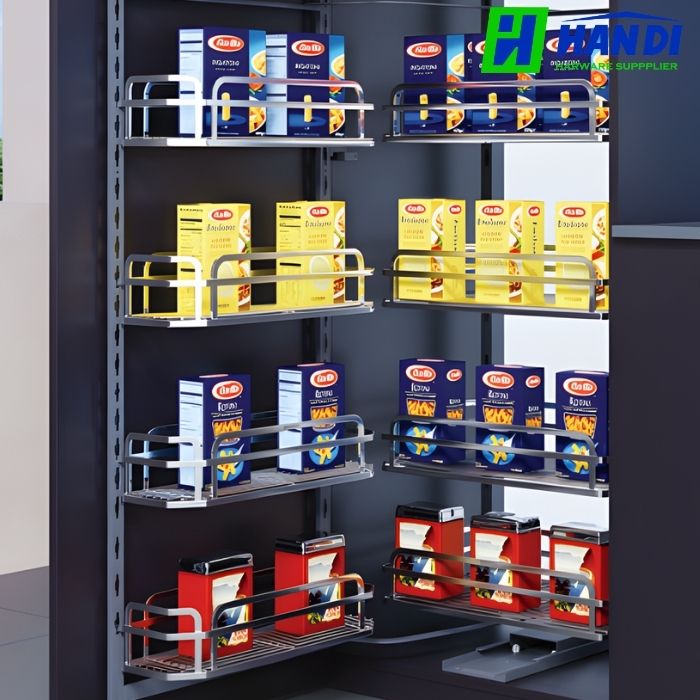 Tủ đồ khô 4 tầng nan dẹt EUPLUS EV.445, EV.460