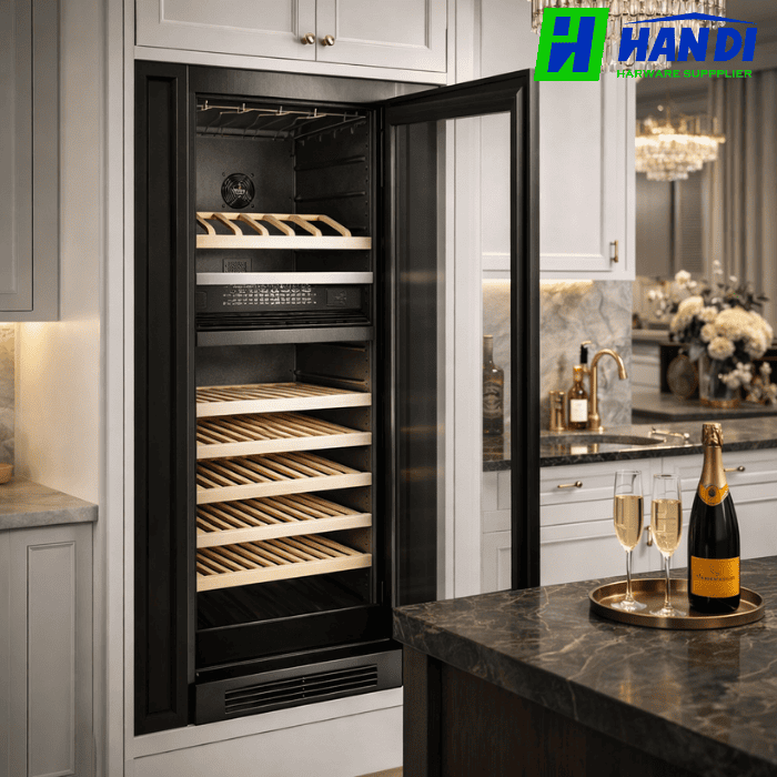 Tủ rượu độc lập âm tủ MALLOCA MWC-180BG