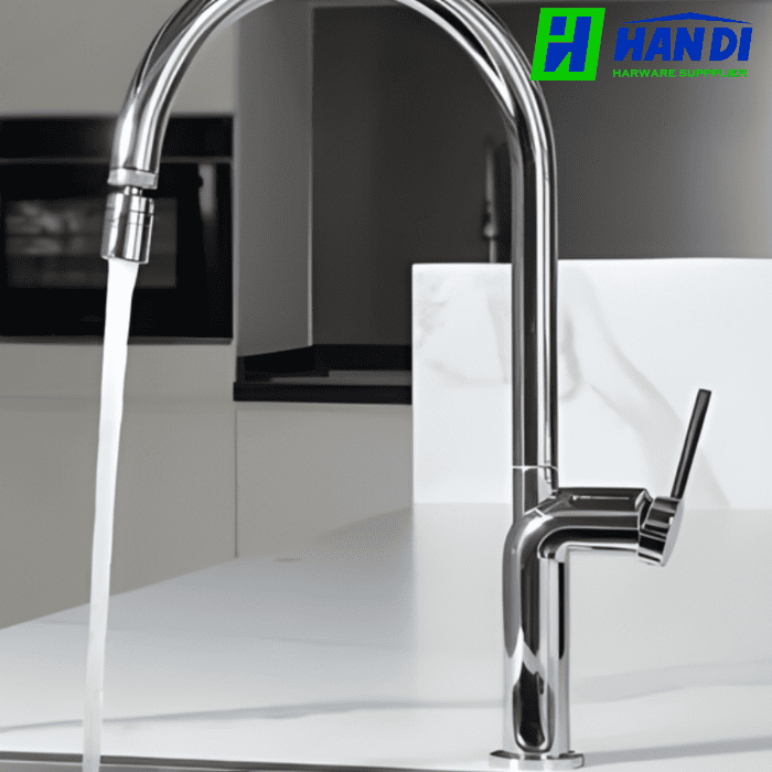 Vòi rửa chén nóng lạnh đồng thau MALLOCA K2202-CR