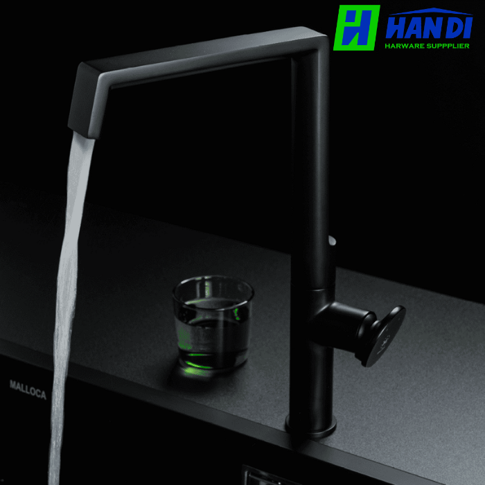 Vòi rửa chén nóng lạnh đồng thau MALLOCA K342BM