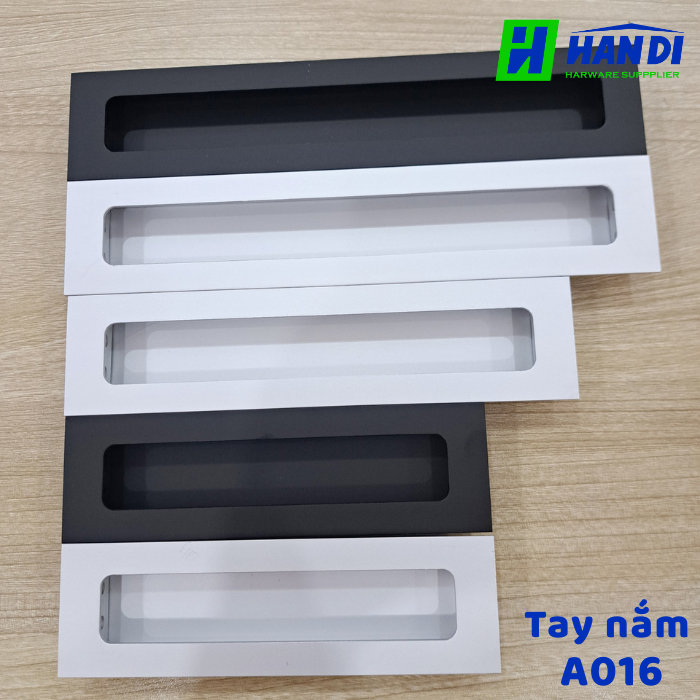 Tay nắm âm nhôm A016
