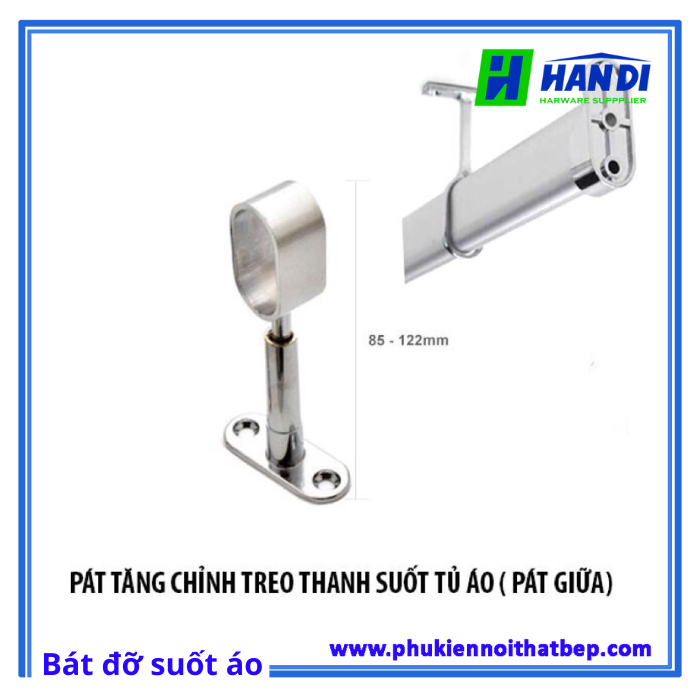 Bát Đỡ Suốt Áo Chống Võng Lắp Giữa Có Tăng Chỉnh