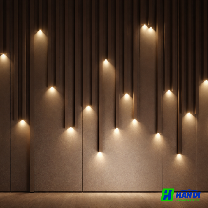 Đèn tranh trí phí 12mm, ánh sáng 4000k