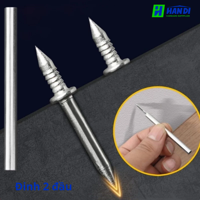 Đinh 2 đầu cao cấp