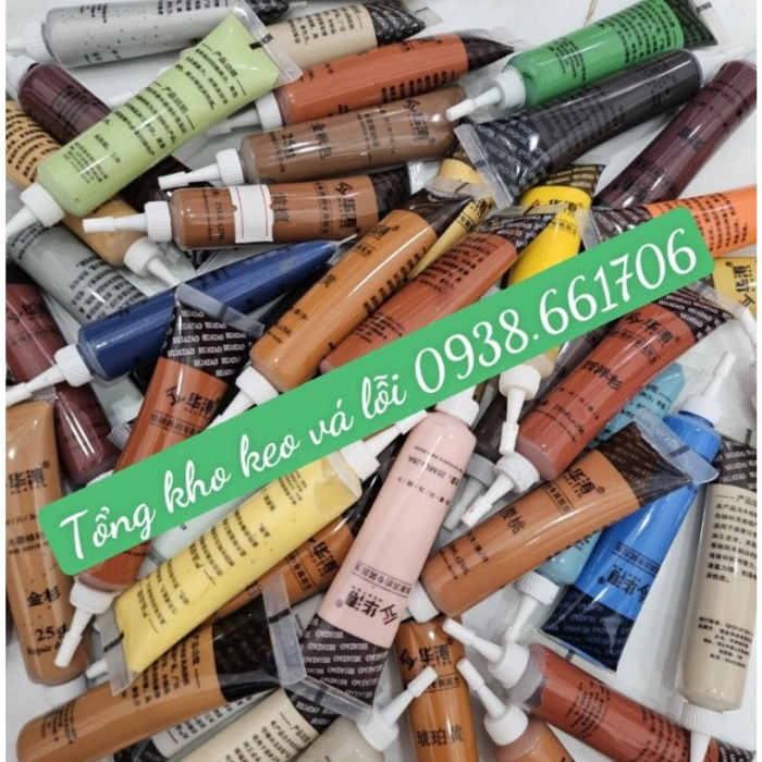 Keo che khuyết điểm, keo vá lỗi nhiều màu