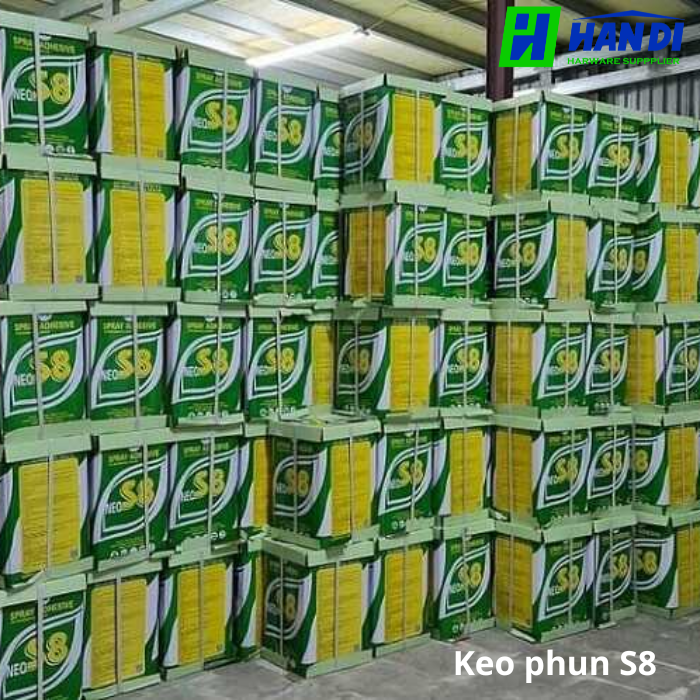 Keo phun S8 thùng 10 kg