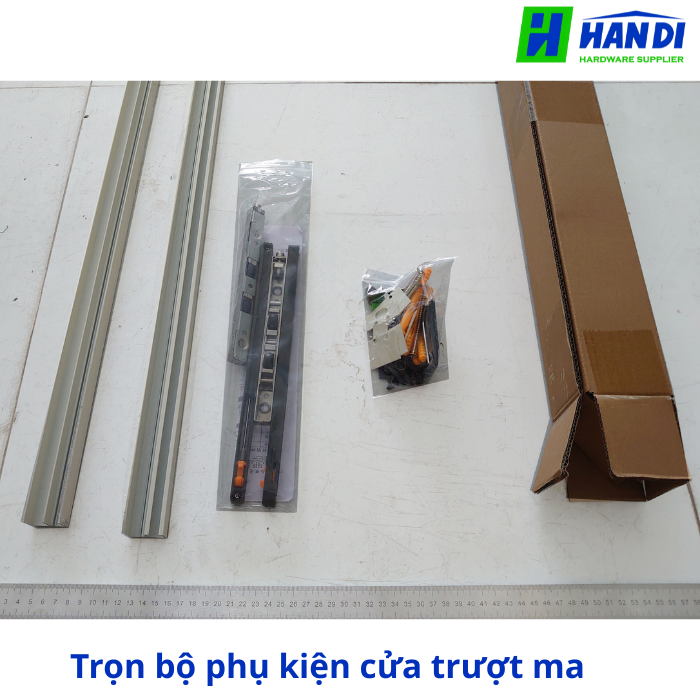 Trọn Bộ Phụ Kiện Cửa Trượt Ma – Giảm Chấn