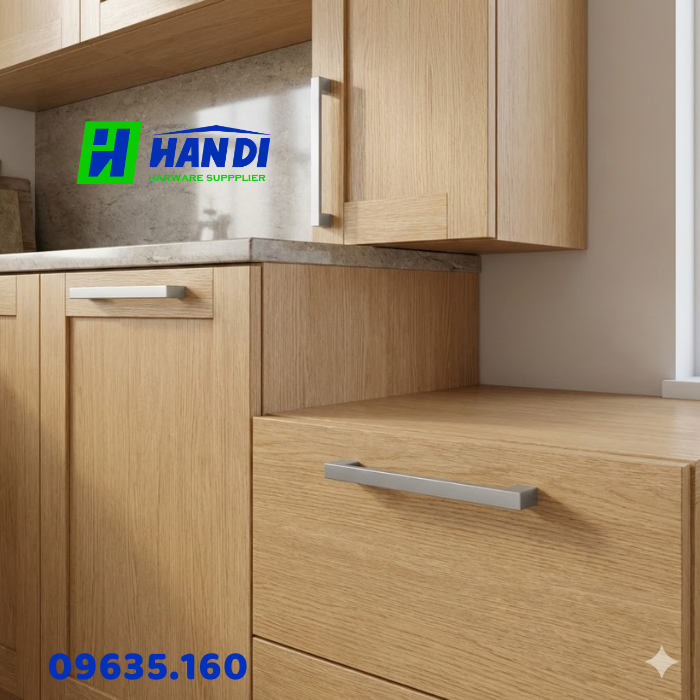 Tay nắm âm tủ ivan 09635.160