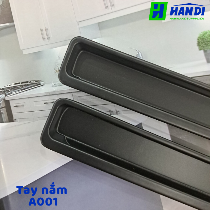 Tay nắm âm tủ cao cấp A001