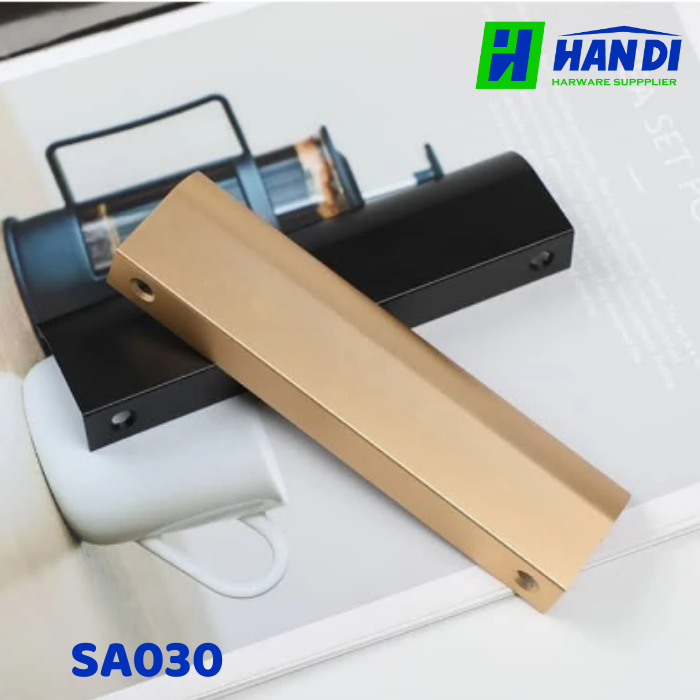 Tay nắm cửa TN SA030 Đen/Vàng Gold