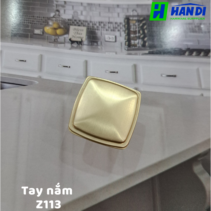 Tay nắm núm vuông Z113